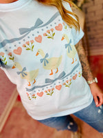 Vintage Blue Ribbon Goose Wholesale Tee