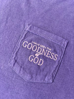 I have seen the goodness of God Embroidered Pocket Wholesale Tee