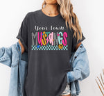 Preppy Your Town Mascot Checkered DTG Wholesale Tee
