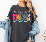 Preppy Your Town Mascot Checkered DTG Wholesale Tee