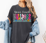 Preppy Your Town Mascot Checkered DTG Wholesale Tee