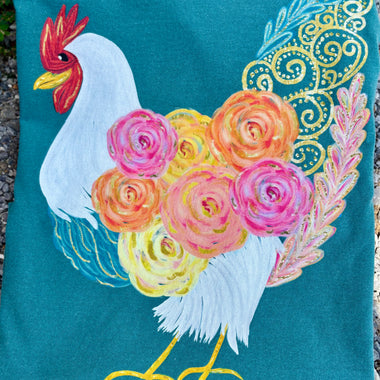 Chicken Coquette Watercolor Wholesale Tee
