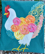 Chicken Coquette Watercolor Wholesale Tee