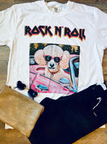 Rock N Roll Poodle Wholesale Tee