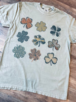 Shamrock Collage Wholesale Tee