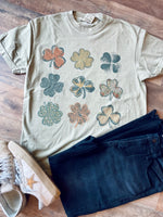 Shamrock Collage Wholesale Tee