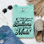 I Didn't Mean To Push All Your Buttons DTF Transfer (SBBB)
