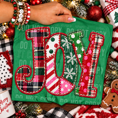 Faux Quilted Joy DTF Transfer (SBB)