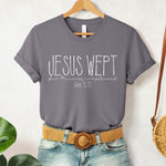 Jesus Wept DTF Transfer (SDD)