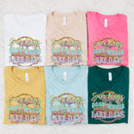 Sun Rays Boat Waves Lake Days DTF Transfer (KD)