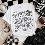 Let's Go Jaguars Mascot DTF Transfer (SBB)