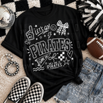 Let's Go Pirates Mascot DTF Transfer (SBB)