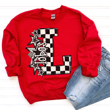 Lobos Big Check Mascot DTF Transfer (CS)