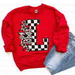 Lobos Big Check Mascot DTF Transfer (CS)