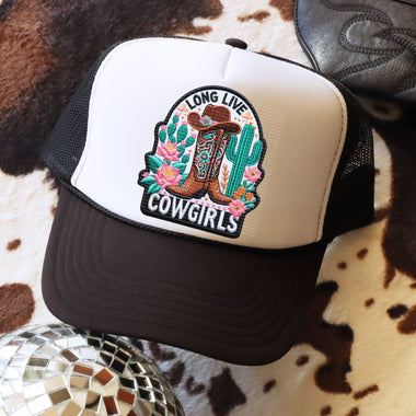 Long Live Cowgirls FAUX Patch DTF Transfer