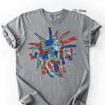 Lady Liberty DTF Transfer
