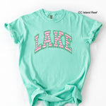 Lake Faux Applique DTF Transfer
