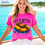 Life is Better on the Water DTF Transfer