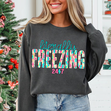 Literally Freezing DTF Transfer