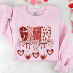 Love Banner Names DTF Transfer (SDD)