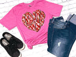 Love with gold accents DTF Transfer