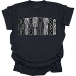 Mustangs with Leopard Check Stars DTF Transfer (E)