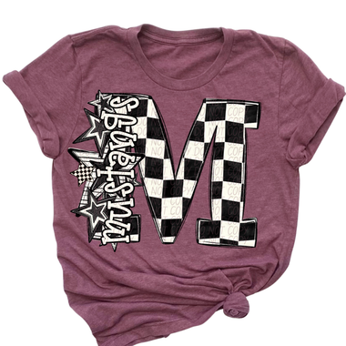 Mustangs Big Check Mascot DTF Transfer (CS)