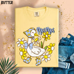 Mama Spring Goose Blue DTF Transfer