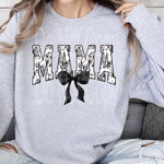 Mama Black Toile DTF Transfer