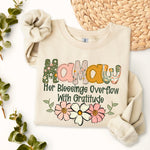 Mamaw Her Blessings Overflow DTF Transfer