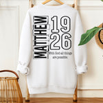 Matthew 1926 BLACK DTF Transfer (SDD)