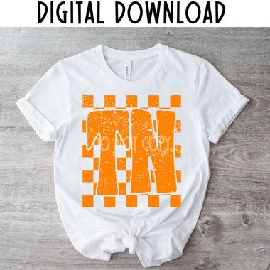 Tennessee State Checkered Digital Download MS