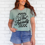 Not Friendly Do Not Touch DTF Transfer (SBBB)