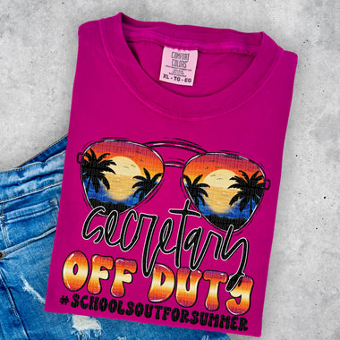 off Duty Secretary DTF Transfer