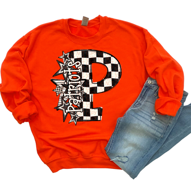 Patriots Big Check Mascot DTF Transfer (CS)