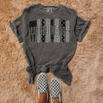 Bold Leopard Checkered Mascot Wholesale Tee (DTF Printed)