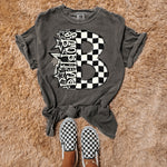 Checkered Star Mascot Wholesale Tee