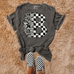 Checkered Star Mascot Wholesale Tee