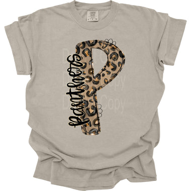 Panthers Leopard Initial DTF Transfer (KI)