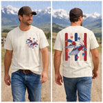 Patriotic Striped Duck DTF Transfer (UAC)