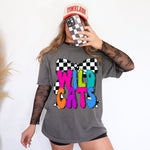 Checkered Bow Coquette Mascot Wholesale Tee