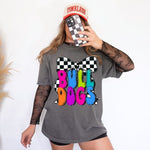 Checkered Bow Coquette Mascot Wholesale Tee