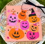 Whimsy Pumpkin Collage Wholesale Tee