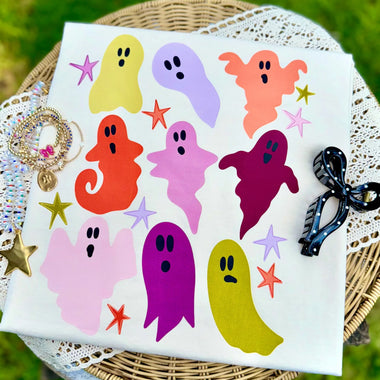 Colorful Ghost Wholesale Tee