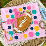 Polka Dot Football DTF Transfer (UAC)