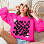I Wanna Praise Jesus DTF Transfer (SDD)