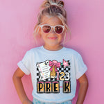 Pre-K Checkered Pink DTF Transfer (SDD)