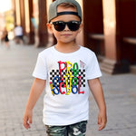 Preschool Checkered DTF Transfer (SDD)