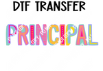 Colorful Principal DTF Transfer