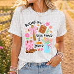 Raised on Dirt Roads and Jesus DTF Transfer (UAC)
